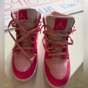 Nike Air Pink and White Women's Sneakers
